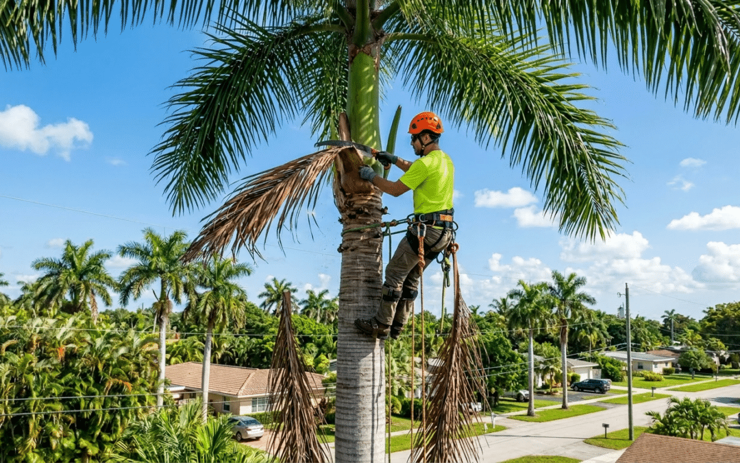 Palm Tree Trimming in Miami: How Often Should You Trim and Why It Matters
